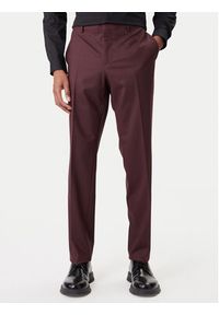 Hugo - HUGO Garnitur Henry/Getlin 232X 50547345 Brązowy Slim Fit. Kolor: brązowy. Materiał: syntetyk #4