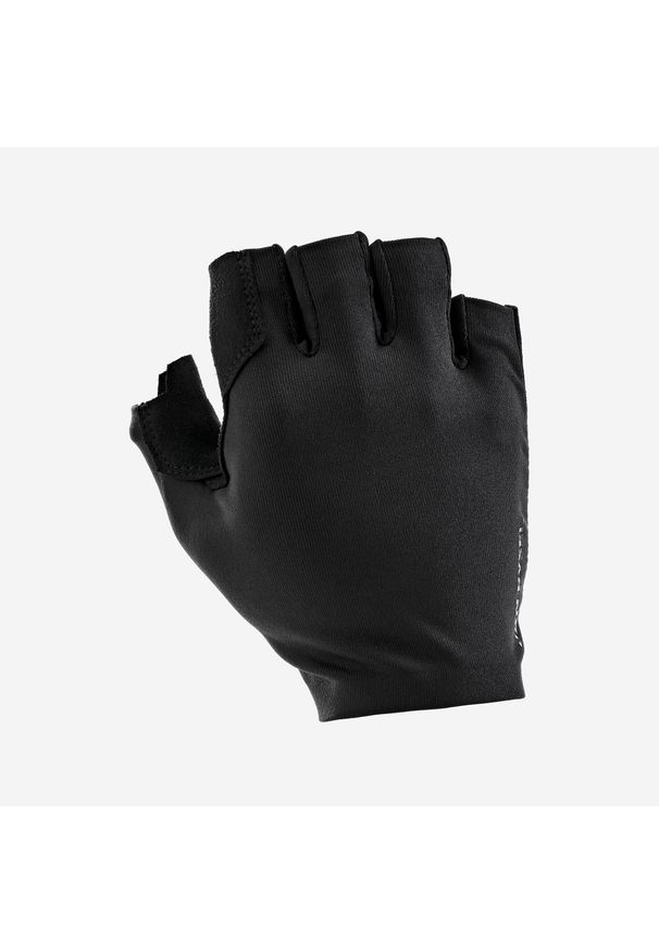 VAN RYSEL - Rękawiczki rowerowe szosowe Van Rysel RoadC 100. Kolor: czarny. Materiał: elastan. Sport: kolarstwo