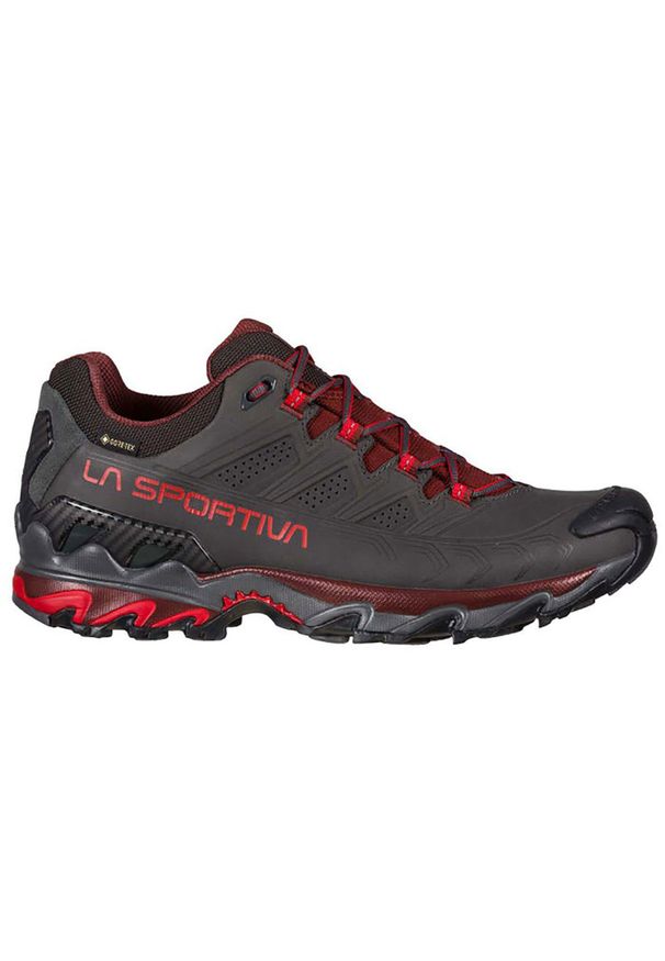 LA SPORTIVA - Buty trekkingowe męskie La Sportiva Ultra Raptor. Zapięcie: sznurówki. Kolor: czerwony, wielokolorowy, czarny. Materiał: materiał, syntetyk, tkanina. Szerokość cholewki: normalna
