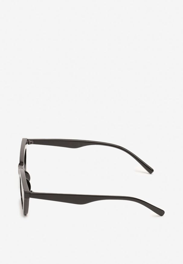 Renee - Czarne Okulary Przeciwsłoneczne w Typie Cat Eye z Filtrem UV Gleavelle. Kolor: czarny