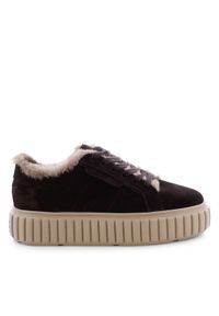 KENNEL&SCHMENGER - Kennel & Schmenger Sneakersy 61-25400.558 Brązowy. Kolor: brązowy. Materiał: zamsz, skóra