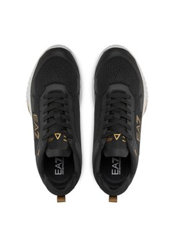 EA7 Emporio Armani Sneakersy X8X155 XK358 R347 Czarny. Kolor: czarny. Materiał: materiał
