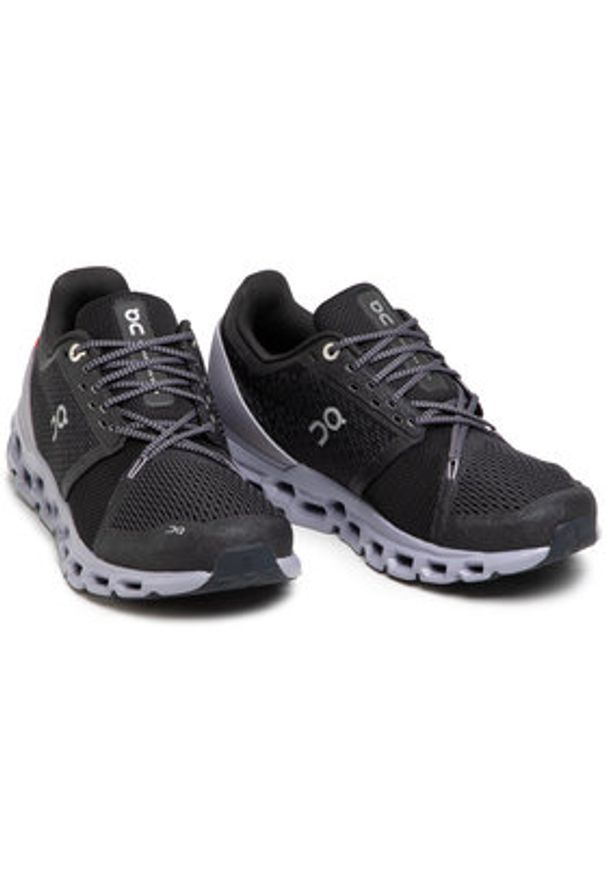On Buty do biegania Cloudstratus 2999562 Czarny. Kolor: czarny. Materiał: materiał