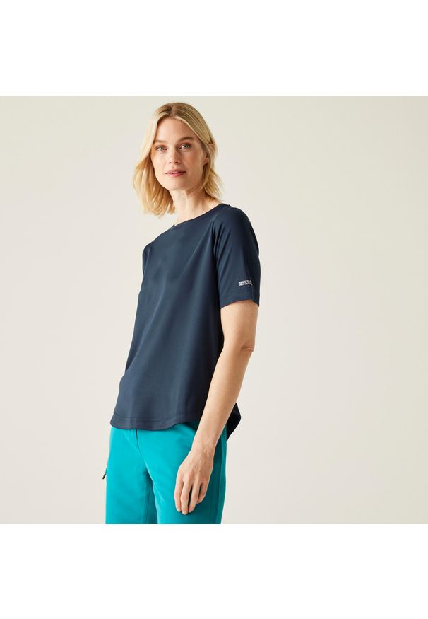 Regatta - Koszulka turystyczna damska Botanna. Kolor: czerwony. Materiał: poliester