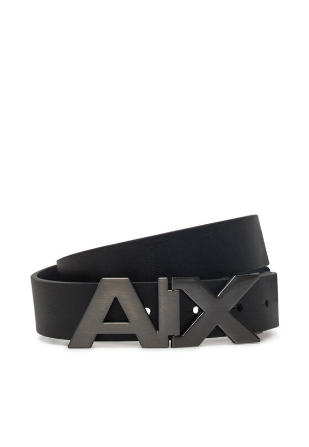 Armani Exchange Pasek Męski 951058 CC505 43120 Czarny. Kolor: czarny. Materiał: skóra