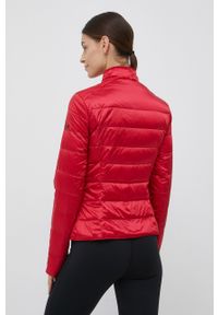 Refrigiwear - RefrigiWear kurtka puchowa damska kolor czerwony przejściowa. Kolor: czerwony. Materiał: puch. Wzór: gładki #4