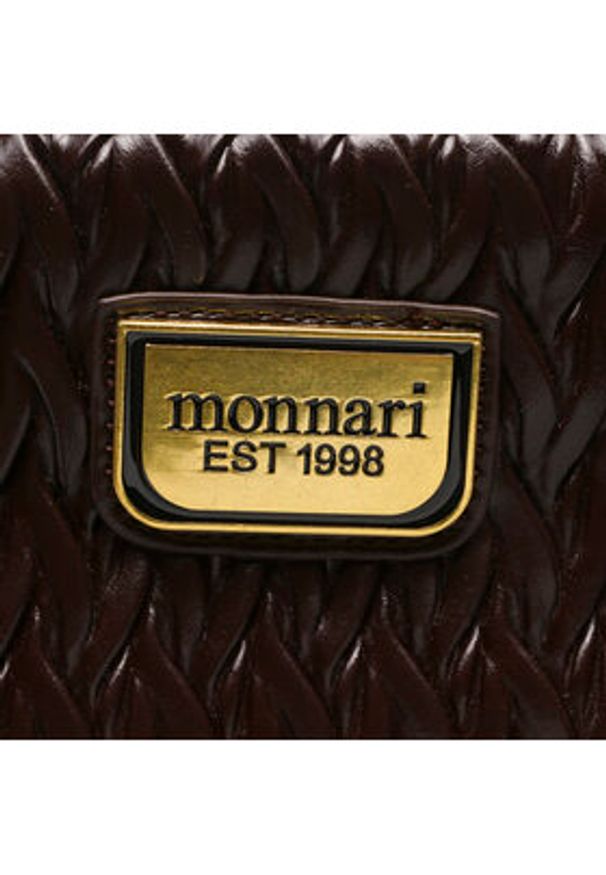 Monnari Torebka BAG4720-017 Brązowy. Kolor: brązowy. Materiał: skórzane