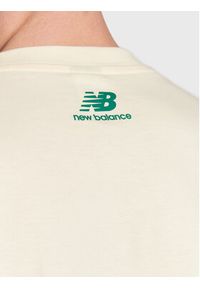 New Balance T-Shirt Athletics MT23561 Żółty Relaxed Fit. Kolor: żółty. Materiał: bawełna