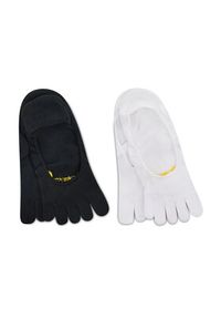 Vibram Fivefingers Zestaw 2 par stopek unisex Ghost S15G12P Biały. Kolor: biały. Materiał: materiał