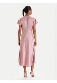 Marella Sukienka koktajlowa Falange 2613221201 Różowy Regular Fit. Kolor: różowy. Materiał: satyna. Styl: wizytowy #4