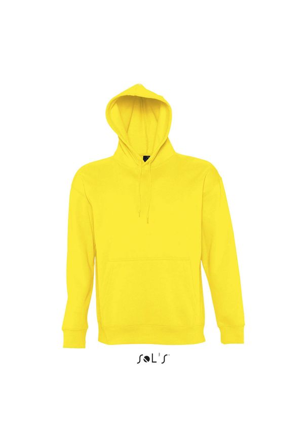 SOL'S - Bluza z kapturem Sol's Slam. Typ kołnierza: kaptur. Kolor: żółty