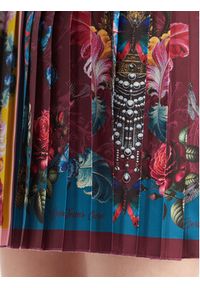 Versace Jeans Couture Spódnica plisowana 79HAE8P0 NS726 Kolorowy Regular Fit. Materiał: syntetyk. Wzór: kolorowy #4