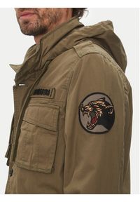 Aeronautica Militare Kurtka przejściowa 251AB2212CT3501 Khaki Regular Fit. Kolor: brązowy. Materiał: bawełna #4