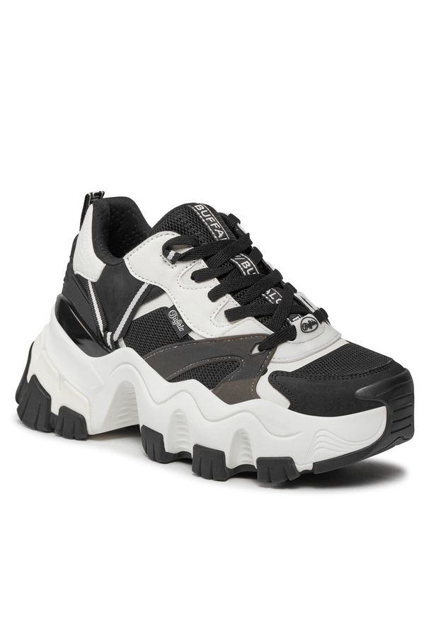 Sneakersy Buffalo Norion 1622380 Black/White. Kolor: czarny