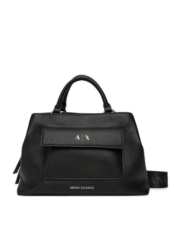 Torebka Armani Exchange. Kolor: czarny