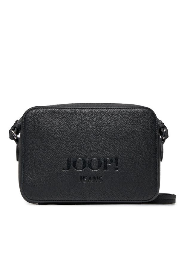 JOOP! Jeans Torebka Lettera 1.0 Cloe 4130000865 Czarny. Kolor: czarny. Materiał: skórzane