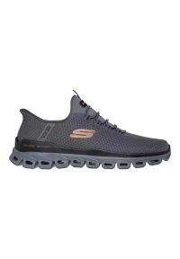 skechers - Baskets Homme GLIDE-STEP - NOXUS Gris SKECHERS. Kolor: szary, wielokolorowy, pomarańczowy #1