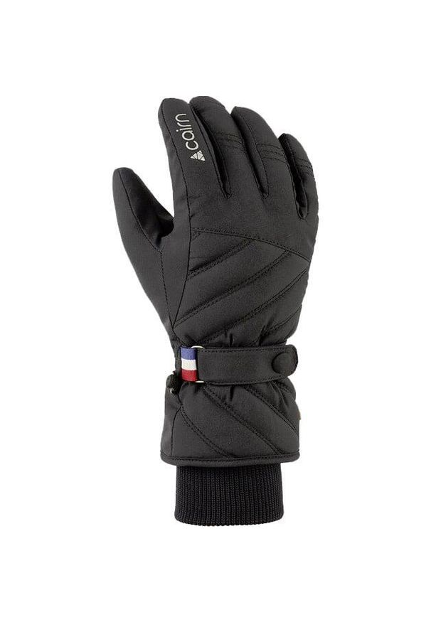 CAIRN - Rękawice narciarskie dla kobiet Cairn Neige 2 C-tex. Kolor: czarny. Sezon: zima. Sport: narciarstwo