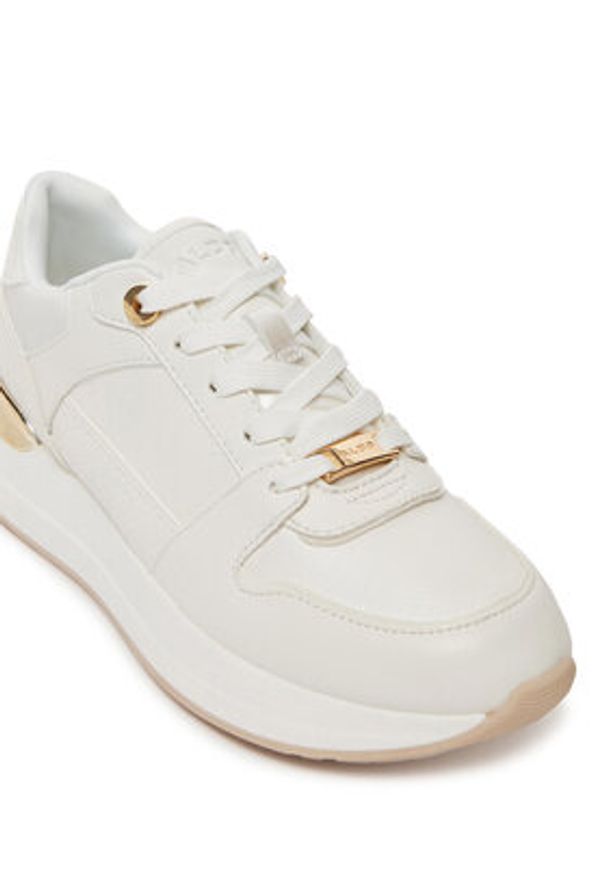 Aldo Sneakersy Gumtree 13917608 Biały. Kolor: biały. Materiał: skóra