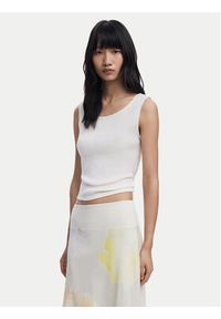 Desigual Spódnica midi Bruma 25WWFK08 Écru Regular Fit. Materiał: bawełna #5