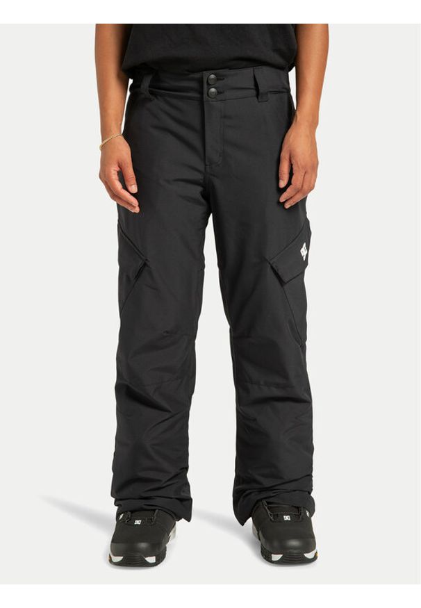 DC Shoes Spodnie snowboardowe Nonchalant ADJTP03023 Czarny Regular Fit. Kolor: czarny. Materiał: syntetyk. Sport: snowboard