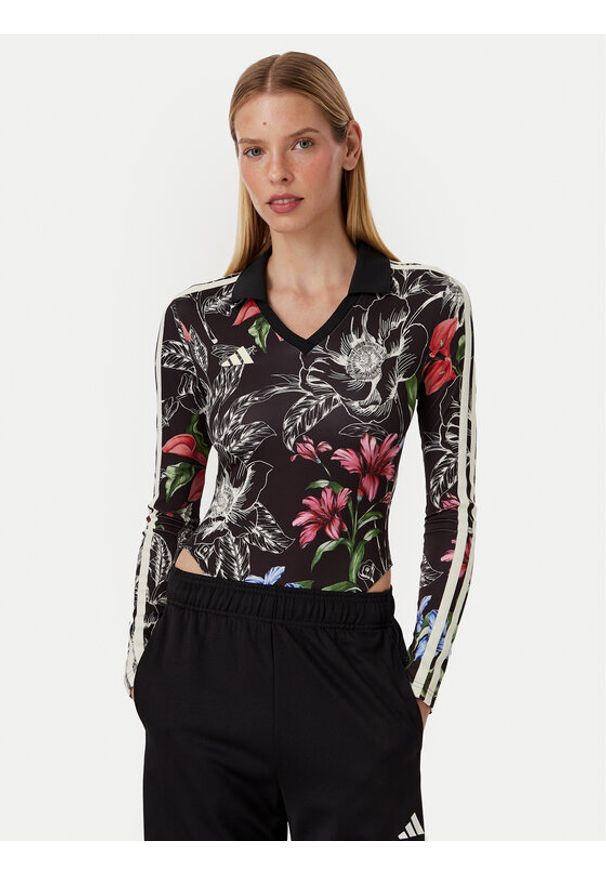 Adidas - adidas Body Farm Rio KR0233 Czarny Slim Fit. Kolor: czarny. Materiał: syntetyk