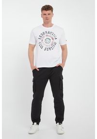 Aeronautica Militare - T-shirt męski z nadrukiem AERONAUTICA MILITARE. Wzór: nadruk #3