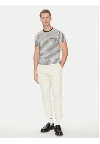Calvin Klein T-Shirt K10K114177 Czarny Slim Fit. Kolor: czarny. Materiał: bawełna