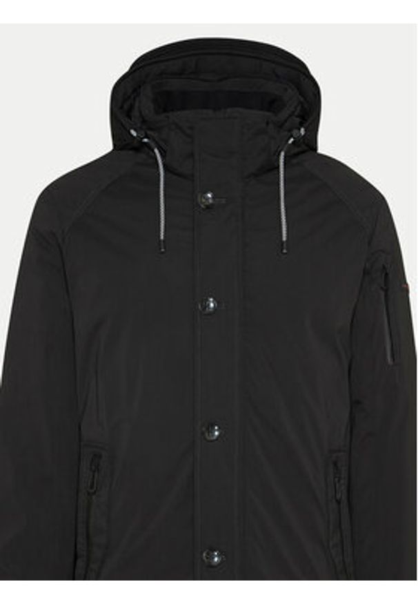 Bugatti Kurtka przejściowa 673413-61031 Czarny Regular Fit. Kolor: czarny. Materiał: syntetyk