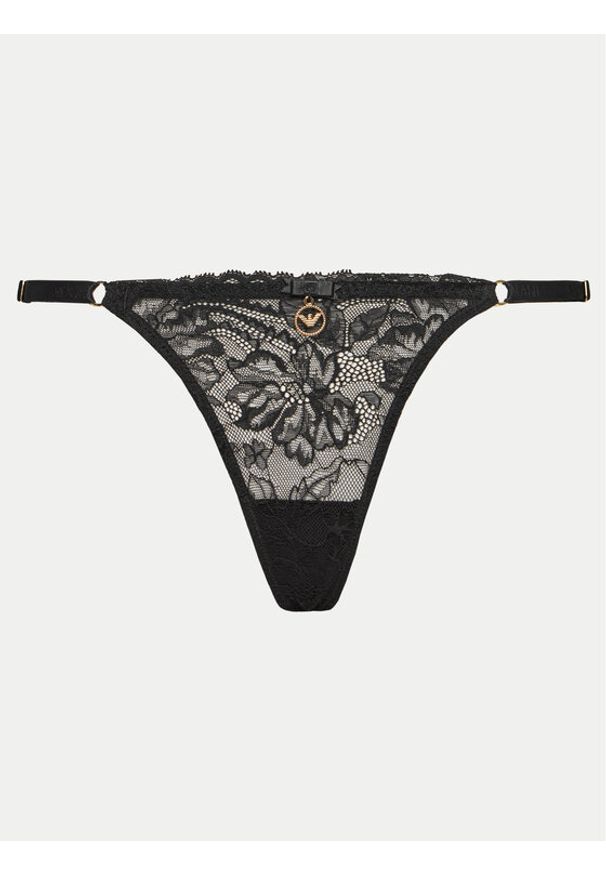 Emporio Armani Underwear Stringi 163826 4R206 00020 Czarny. Kolor: czarny. Materiał: syntetyk