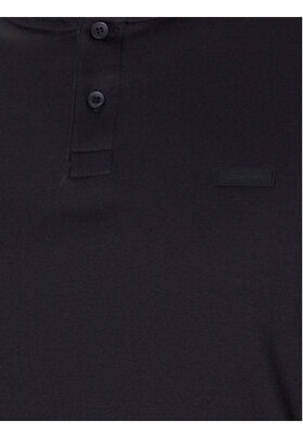 Calvin Klein Polo K10K111201 Czarny Regular Fit. Typ kołnierza: polo. Kolor: czarny. Materiał: bawełna