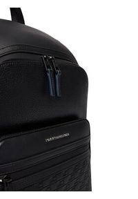 TOMMY HILFIGER - Tommy Hilfiger Plecak Th Modern Backpack AM0AM13982 Czarny. Kolor: czarny. Materiał: skóra #4