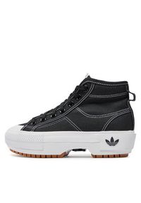Adidas - adidas Sneakersy Nizza Trek W GZ8857 Czarny. Kolor: czarny. Materiał: materiał #4