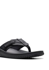 Clarks Japonki Wesley Sun 26176988 Czarny. Kolor: czarny. Materiał: skóra #4