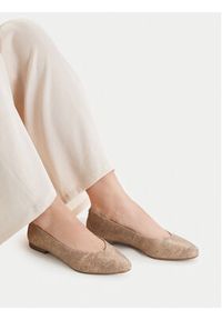 Lasocki Baleriny CEO-RST-KAJA-66F Beżowy. Kolor: beżowy. Materiał: zamsz, skóra #3
