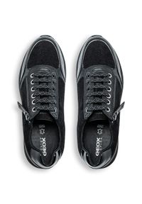 Geox - Sneakersy damskie czarne GEOX D Kency. Kolor: czarny. Materiał: materiał. Sport: bieganie #2