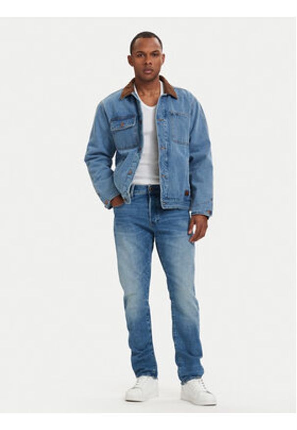 G-Star RAW - G-Star Raw Jeansy 3301 51003-B631 Niebieski Tapered Fit. Kolor: niebieski