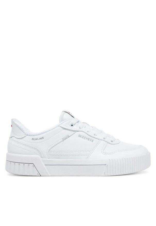 skechers - Skechers Sneakersy Jade - Put It In Neutral 185222/WHT Biały. Kolor: biały. Materiał: materiał, syntetyk