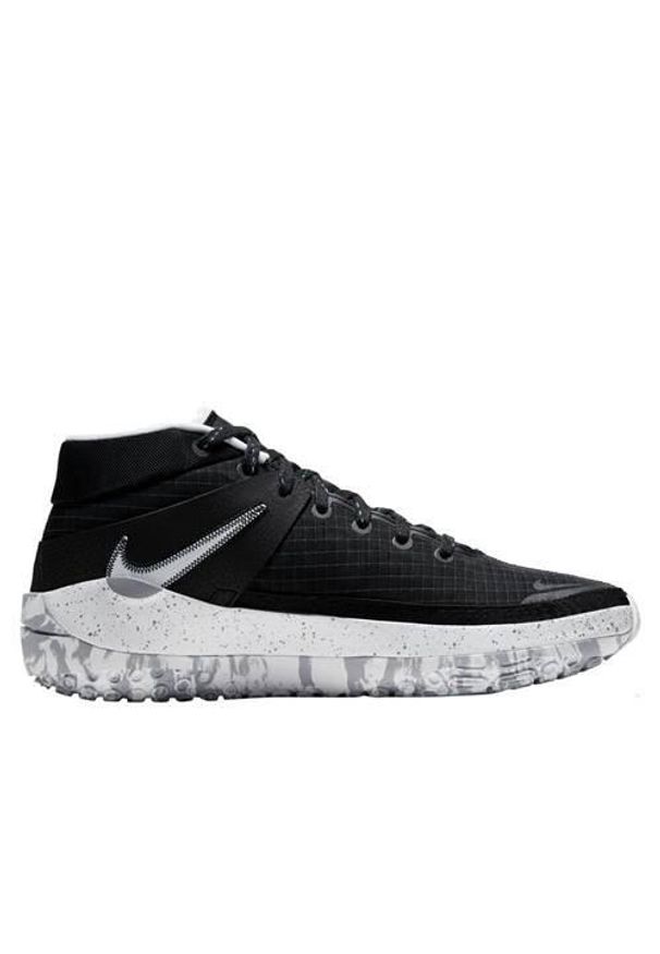 Buty koszykarskie męskie Nike KD 13. Zapięcie: sznurówki. Kolor: czarny. Materiał: syntetyk, materiał, tkanina. Szerokość cholewki: normalna. Sport: koszykówka