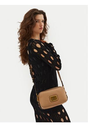 アイケア medakanoko Brązowa listonoszka Love Moschino skórzana 8059610041424