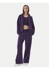 Adidas - adidas Bluza Z.N.E. KC4569 Fioletowy Loose Fit. Kolor: fioletowy. Materiał: syntetyk, bawełna #4