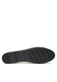 TOMMY HILFIGER - Tommy Hilfiger Baleriny Toe Cap Leather Ballerina FW0FW08759 Beżowy. Kolor: beżowy. Materiał: skóra #3