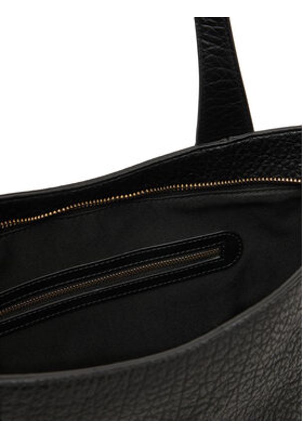 Love Moschino - LOVE MOSCHINO Torebka JC4337PP0NK1400A Czarny. Kolor: czarny. Materiał: skórzane