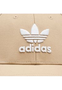 Adidas - adidas Czapka z daszkiem HL9326 Beżowy. Kolor: beżowy. Materiał: materiał