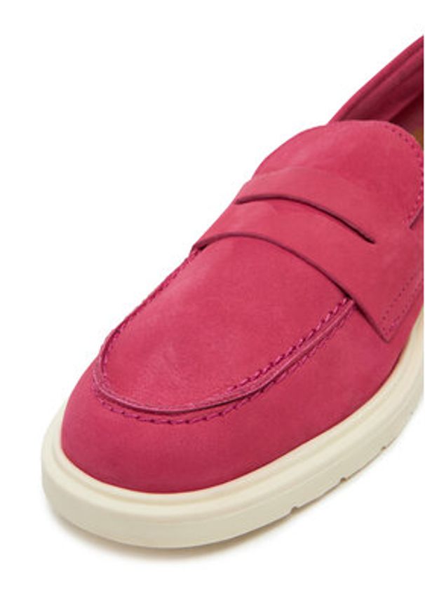 TOMMY HILFIGER - Tommy Hilfiger Mokasyny FW0FW08679 Różowy. Kolor: różowy. Materiał: skóra, nubuk