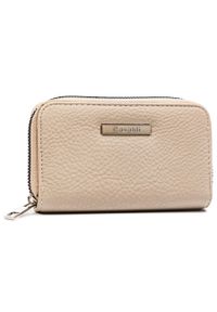 4U CAVALDI - Portfel na zamek 4U Cavaldi ABT-01-BL beżowy. Kolor: beżowy. Materiał: skóra ekologiczna #1