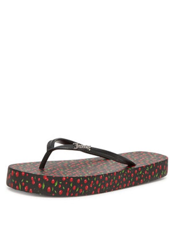 Juicy Couture Japonki 800291A Czarny. Kolor: czarny. Materiał: syntetyk