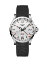 LONGINES Conquest L3.728.4.76.9. Rodzaj zegarka: analogowe. Materiał: guma, materiał, koronka. Styl: sportowy, casual, klasyczny #1