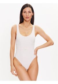 Calvin Klein Swimwear Strój kąpielowy KW0KW02151 Écru. Materiał: syntetyk #1