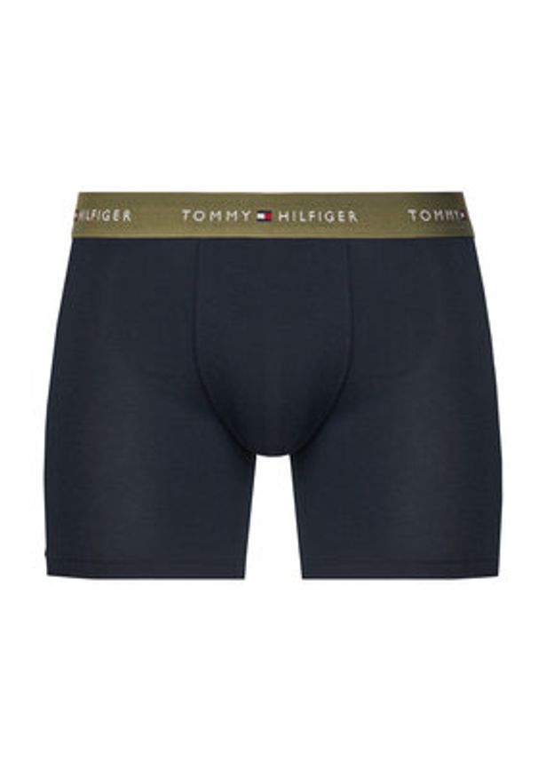 TOMMY HILFIGER - Tommy Hilfiger Komplet 3 par bokserek UM0UM02765 Granatowy. Kolor: niebieski. Materiał: bawełna